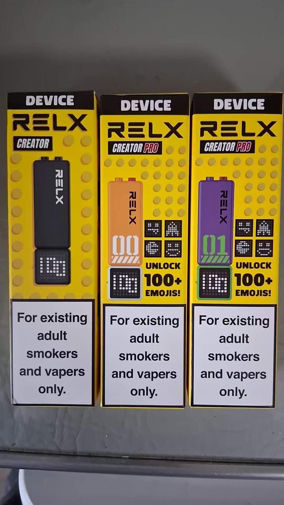 RELX悅刻 悅刻積木 RELX Creator 22000 換彈式 煙彈 (三顆加100送Creator 主機)