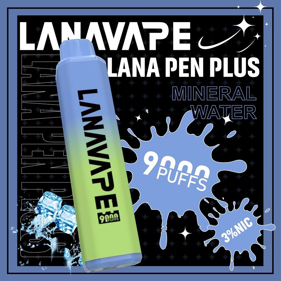 LANA9000口 一次性拋棄式 持久续航 & 快速充电