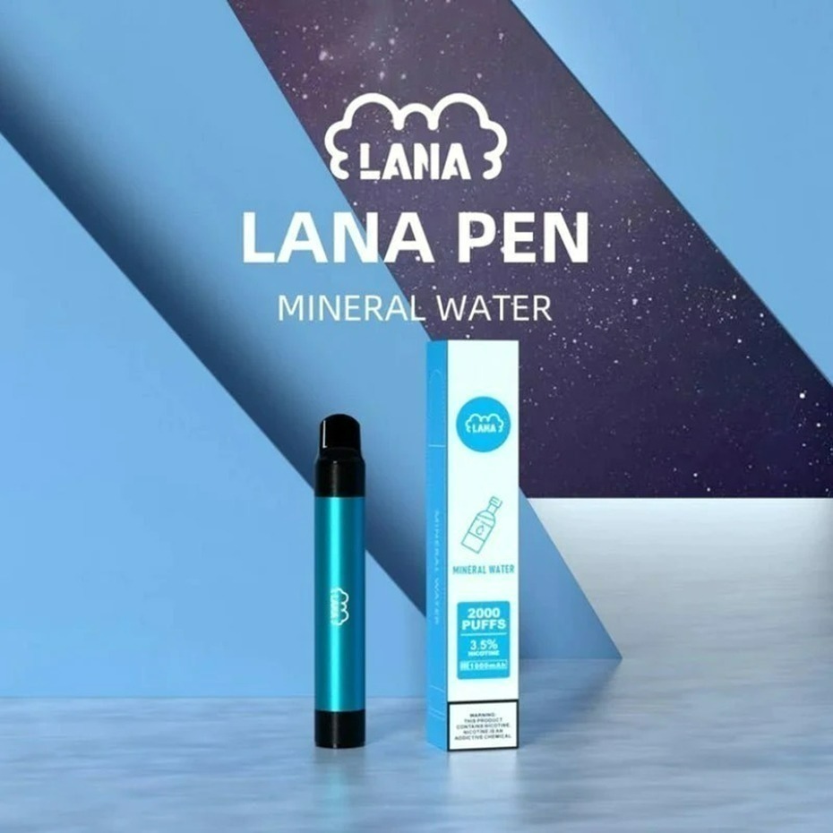LANA PEN 2000口 一次性拋棄式煙彈 2000口大口數 3.5%